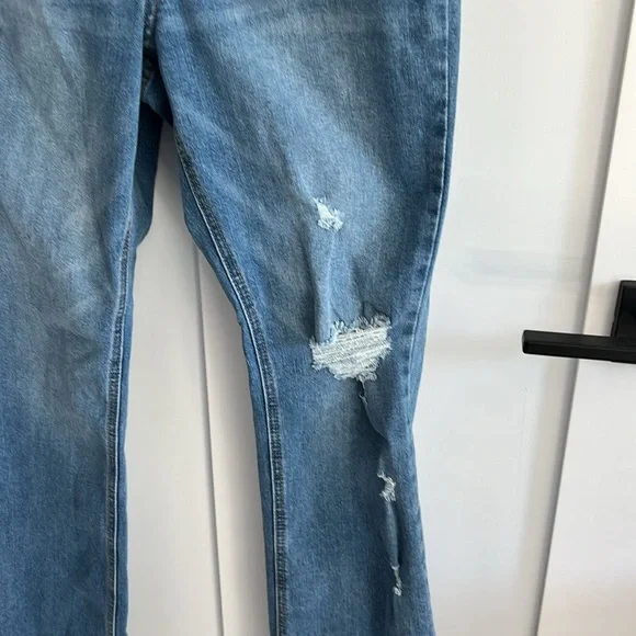 Ban jara Women’s Flare Jeans with slit Size 9/28 - Picture 3 of 6